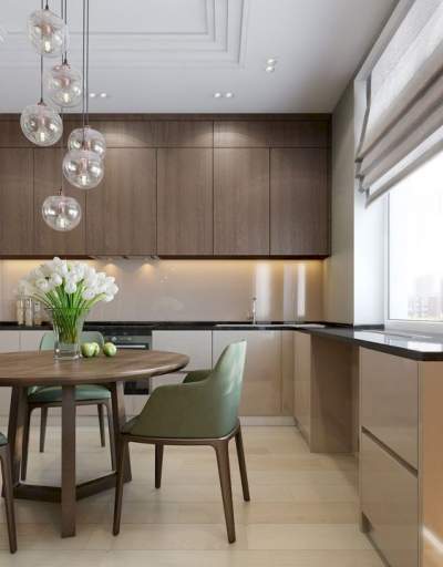 a minimalist kitchen setting