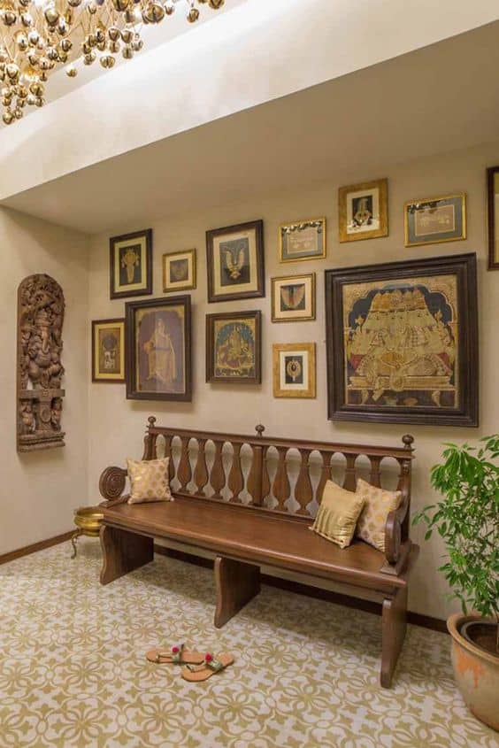 Alcove_Indian home decor wall