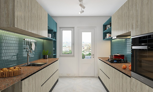 parallel kitchen design
